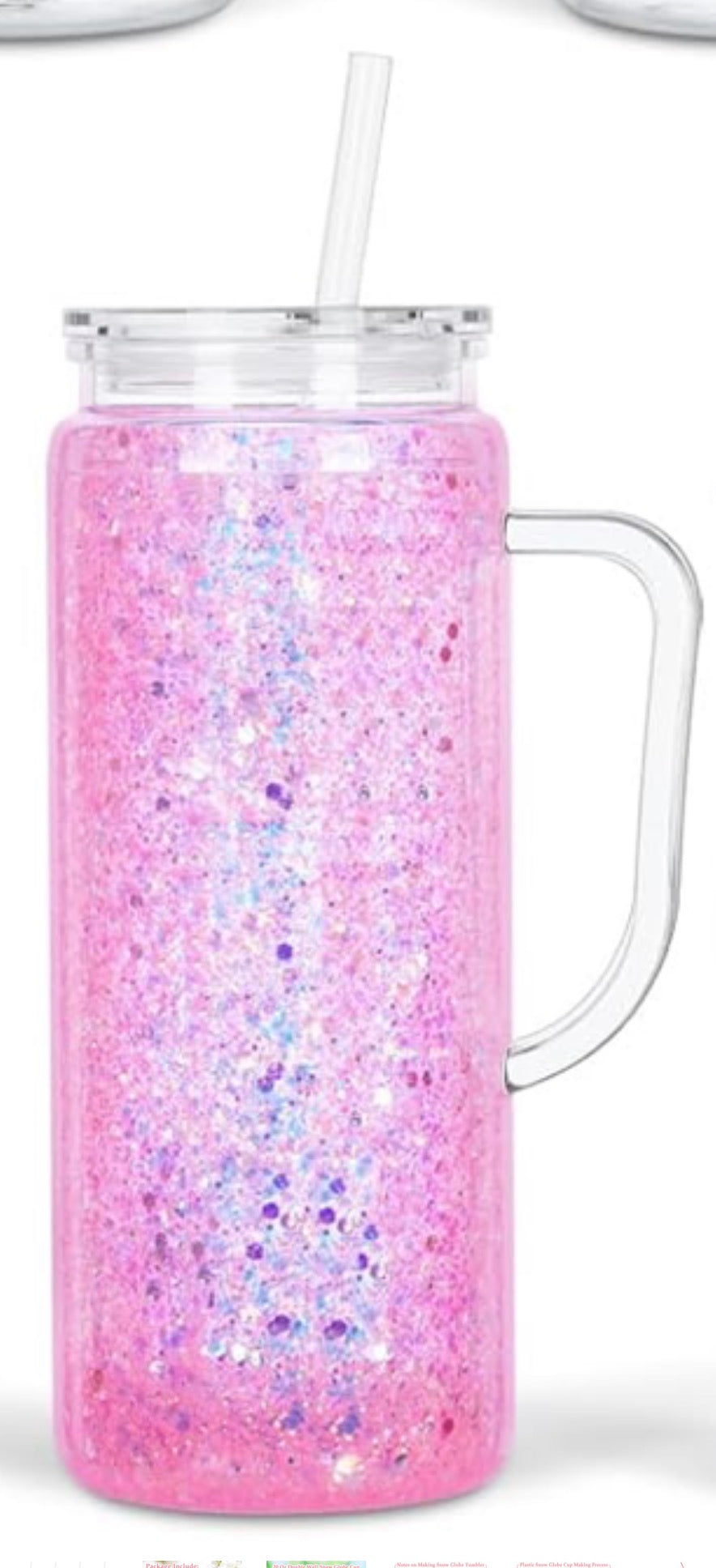 20oz Acrylic Cup With Handle